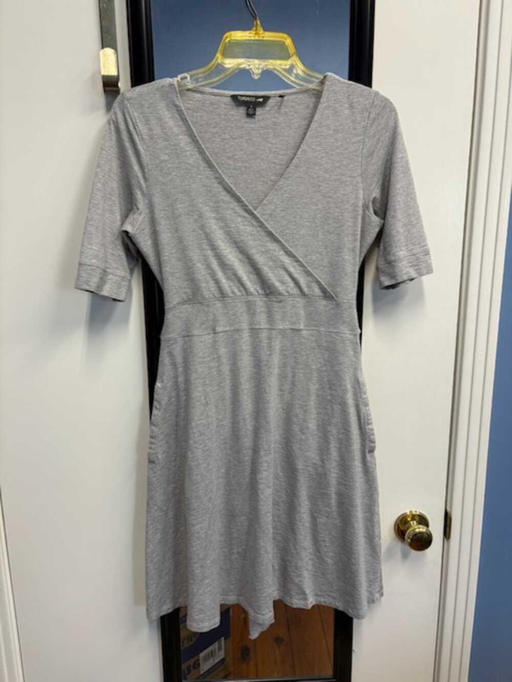Toad & Co dress small grey